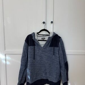 Men's Navy Pullover Hoodie